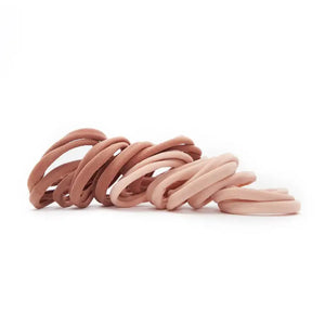 Eco-Friendly Nylon Elastics 20pc set - Blush