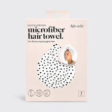 Load image into Gallery viewer, Quick Dry Hair Towel - Micro Dot