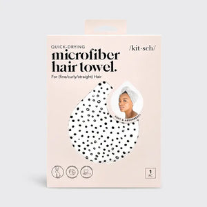 Quick Dry Hair Towel - Micro Dot