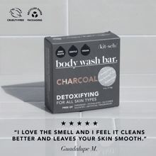 Load image into Gallery viewer, Charcoal Detoxifying Body Wash Bar