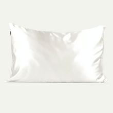 Load image into Gallery viewer, Holiday Satin Pillowcase - Ivory