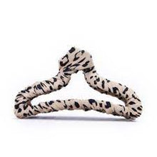 Load image into Gallery viewer, Satin Wrapped Claw Clip - Leopard
