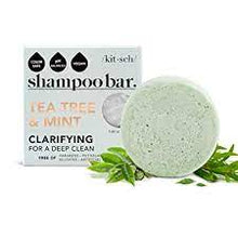 Load image into Gallery viewer, Tea Tree &amp; Mint Clarifying Shampoo Bar