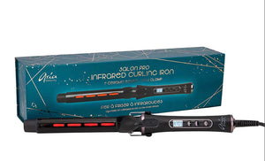SALON PRO 1" INFRARED CURLING IRON WITH CLAMP