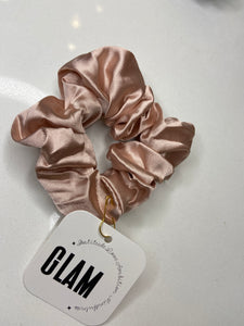 Glam Satin Scrunchie