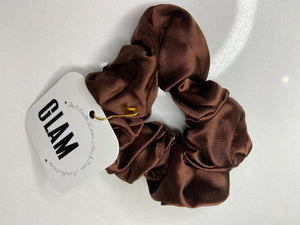 Glam Satin Scrunchie