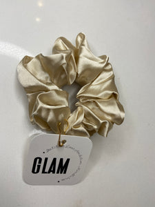 Glam Satin Scrunchie